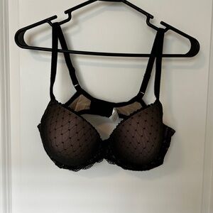Wacoal Black Mesh Lace Bra